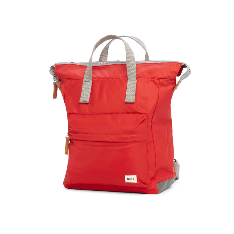 ROKA Bantry B Cranberry Medium Tasche aus recyceltem Nylon