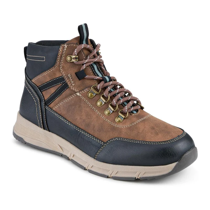 Wide Fit Walking Boots With Bungee Laces - WBINS42067 / 327 869