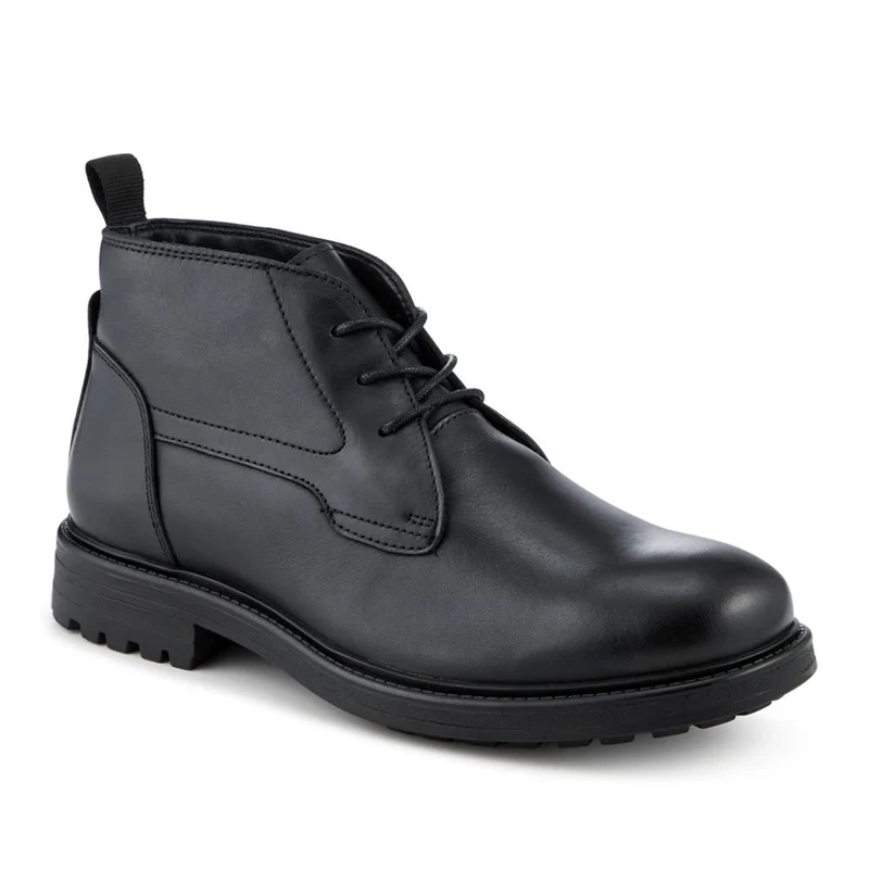 Leather Chukka Boots With Grippy Sole - JFOOT42027 / 328 338