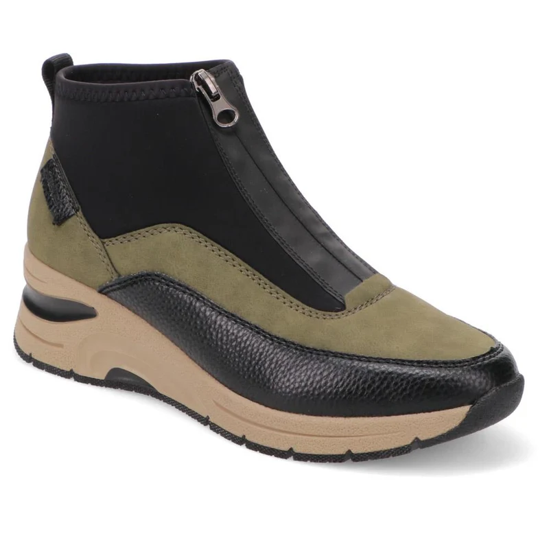 Zip-Up Chunky Ankle Boots - RKR40506 / 325 663