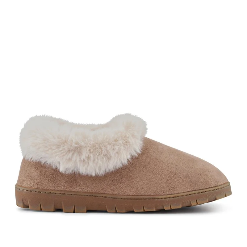 Memory Foam Slippers - QING42002 / 327 930 - Taupe