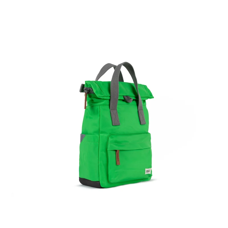ROKA Canfield B Kelly Green Kleine Tasche aus recyceltem Nylon