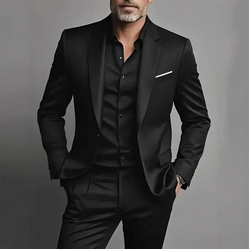 Slim Fit Herrenanzug für Gala & formelle Anlässe