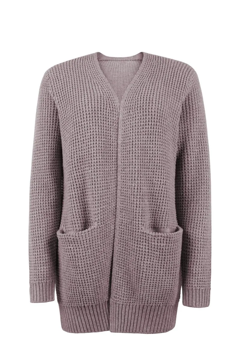 Strickjacke Damen Relaxed Fit
