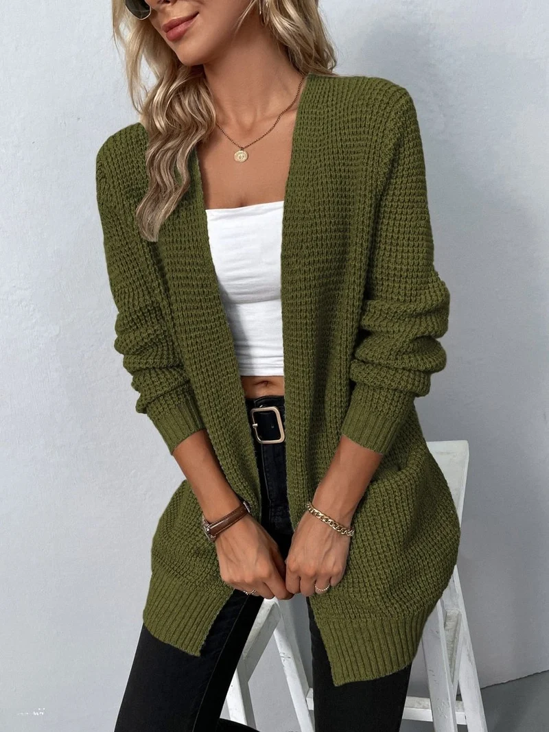 Strickjacke Damen Relaxed Fit