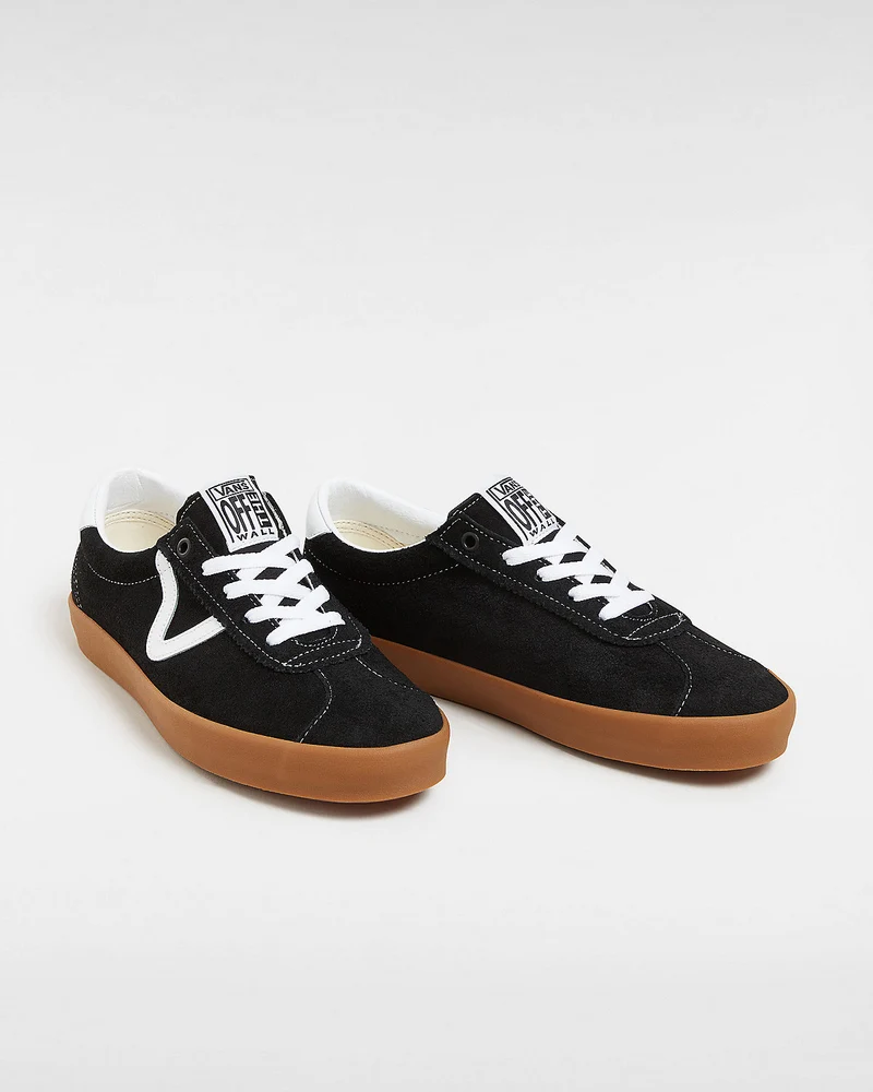 VANS Unisex-Sport-Low-Sneaker – Schwarz/Gummi