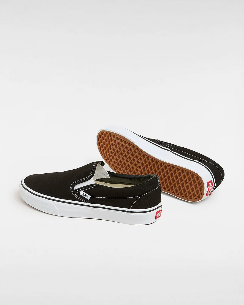 VANS Klassische Unisex-Slip-On-Sneaker – Schwarz