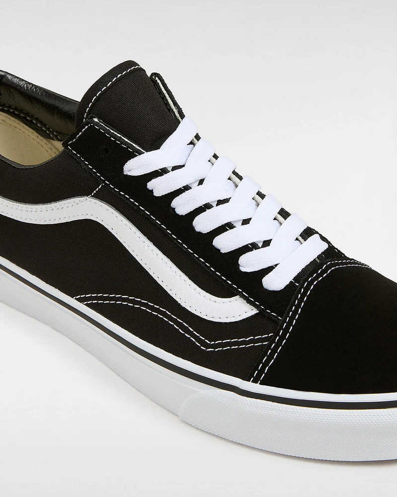 VANS Unisex-Old-Skool-Turnschuhe – Schwarz/Weiß