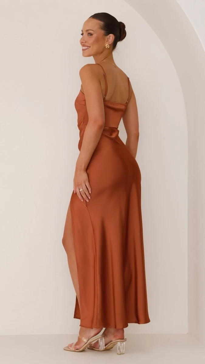 Maxikleid Sommer mit Spaghettiträgern