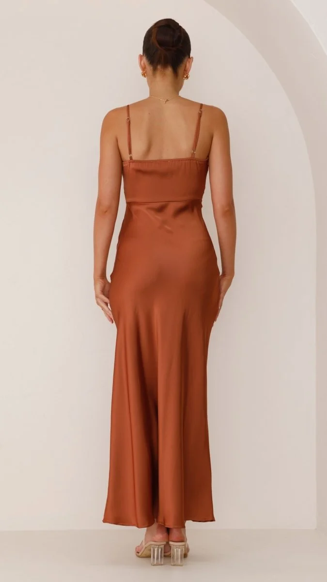Maxikleid Sommer mit Spaghettiträgern