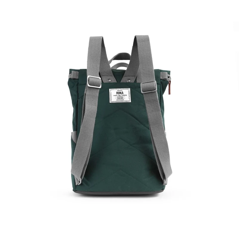 ROKA Finchley Eine mittelgroße Tasche aus recyceltem Canvas von Forest
