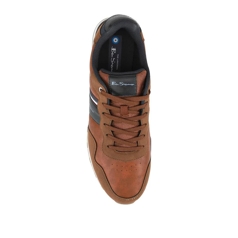 Ben Sherman Lace Up Trainers - BENS42002 / 328 043 - Tan