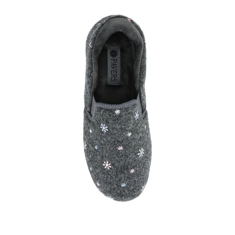 Easy Step In Memory Foam Slippers - QING42015 / 327 960 - Grey