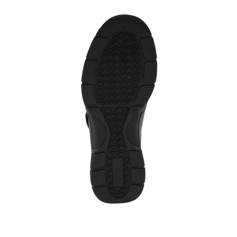 Wide Fit Adjustable Fitting Monk Shoes - WOIL42047 / 328 332 - Navy