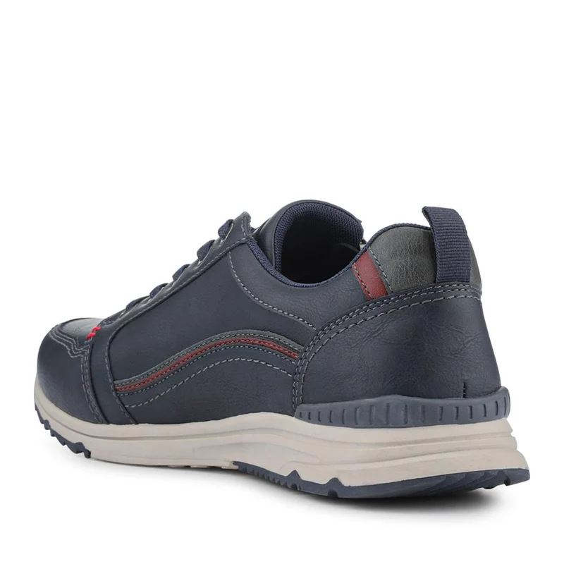 Casual Lace-Up Shoes - WOIL42021 / 328 045 - Navy