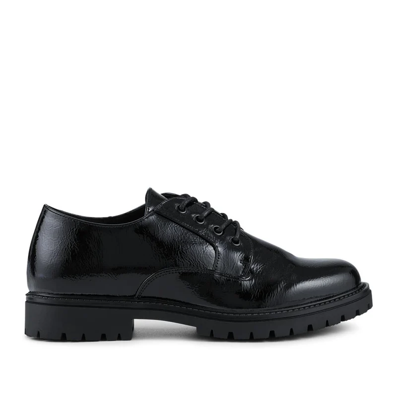 Lace-Up Smart Shoes - BELWBINS42052 / 327 916 - Black Patent