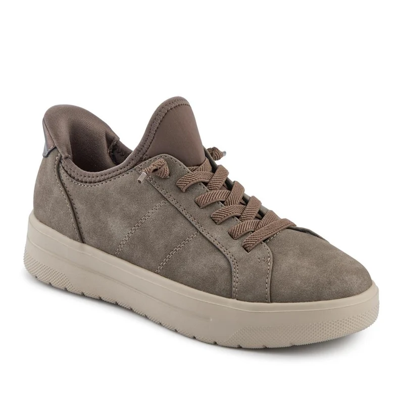 Easy Step In Cushioned Chunky Trainers - JANSP42000 / 327 816 - Stone