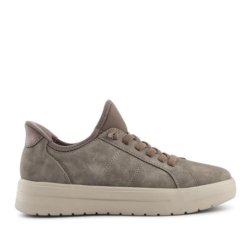 Easy Step In Cushioned Chunky Trainers - JANSP42000 / 327 816 - Stone