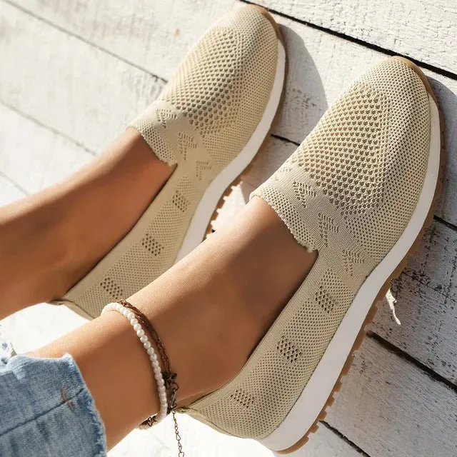Damen Slip-On Freizeitschuhe