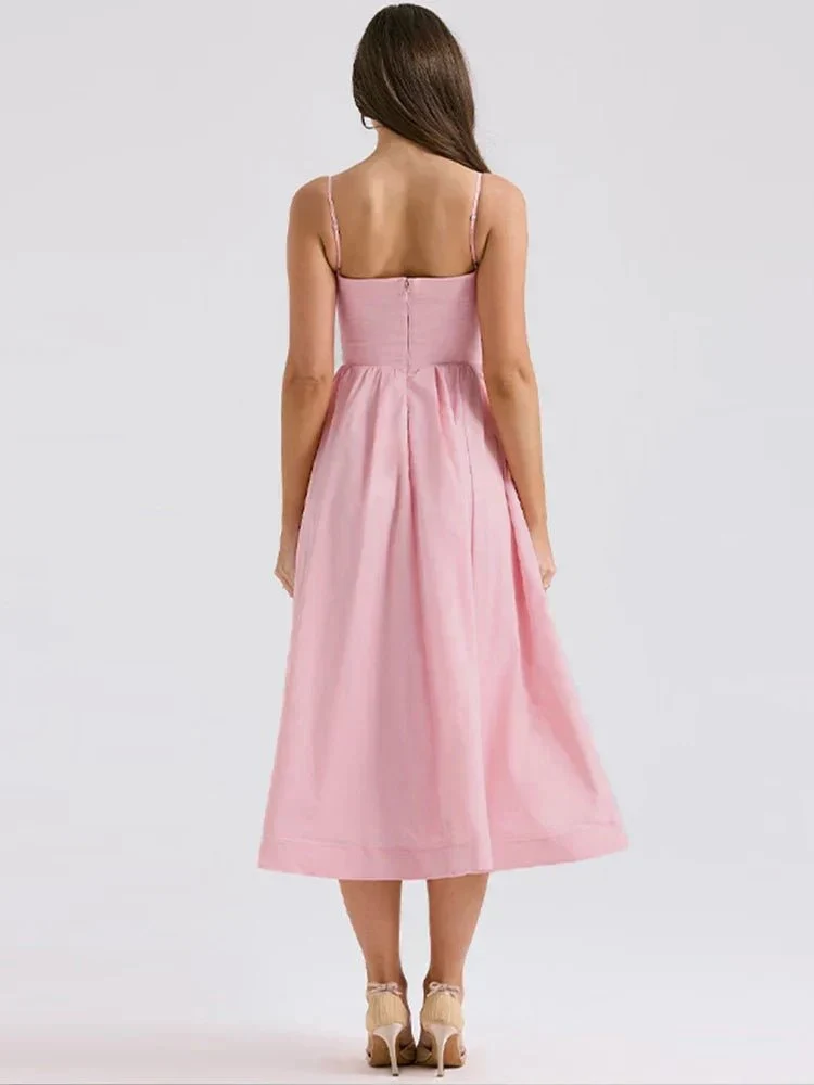 Ärmelloses Festliches Kleid Damen