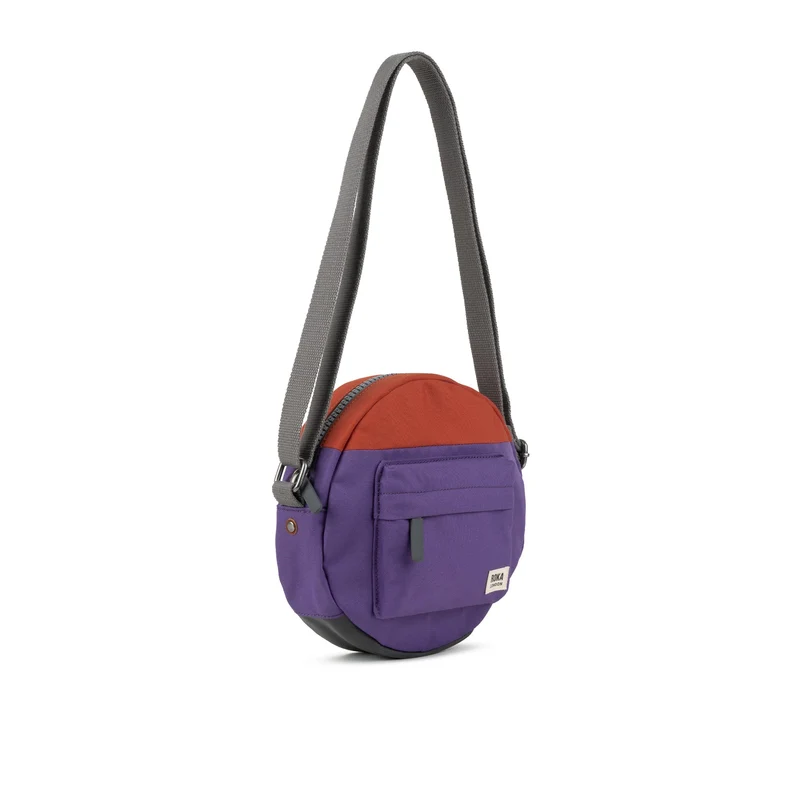 ROKA Kreativer Abfall Paddington B Imperial Purple / Rooibos Einheitsgröße Recycelte Canvas-Tasche