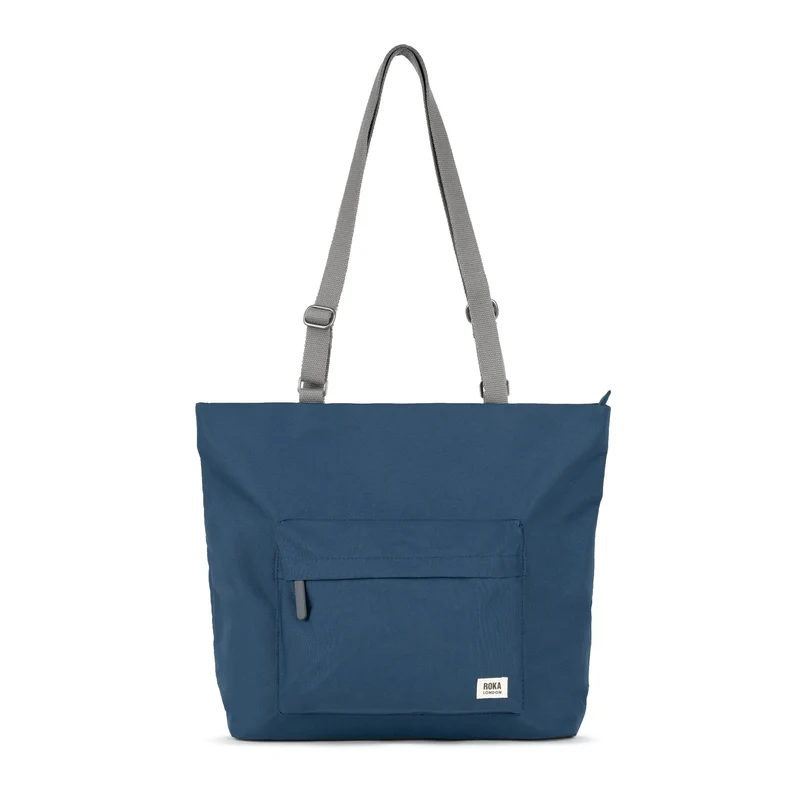 ROKA Trafalgar B Deep Blue Tasche aus recyceltem Canvas