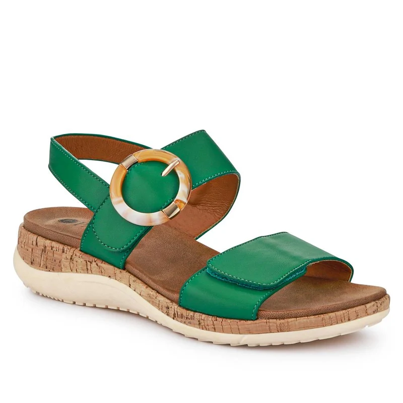 Touch-Fasten Platform Sandals - BAIZH39003 / 325 100