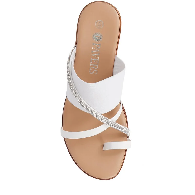 Smart Toe Post Sandals - CLUBS37015 / 323 813 - White