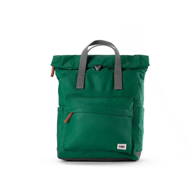ROKA Canfield B Emerald Medium Tasche aus recyceltem Nylon