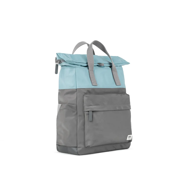ROKA Kreativer Abfall Canfield B Graphit/Spearmint Medium Recycling-Nylonbeutel