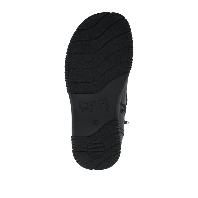 EasyFit Extra Wide Buckled Ankle Boots - WINNIPEG / 328 290 - Black