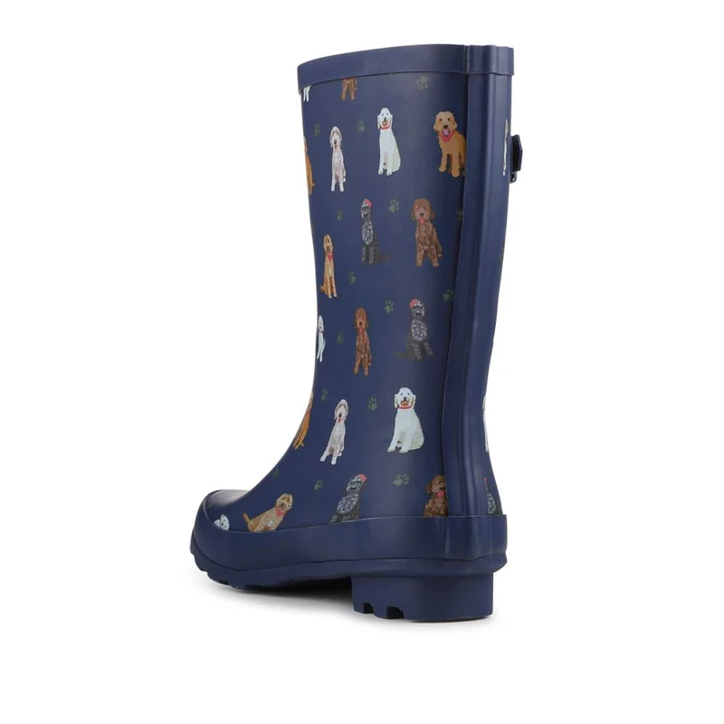 Waterproof Dog Wellies - JDE42001 / 328 488 - Navy Multi