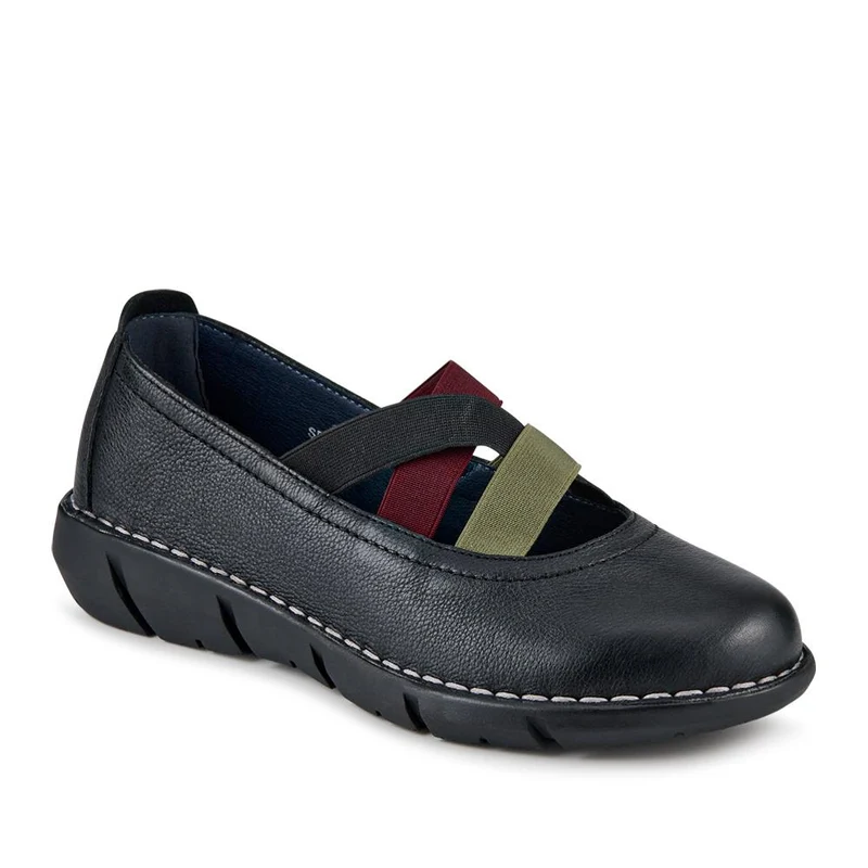 Casual Leather Mary Janes - SERVI42004 / 328 008