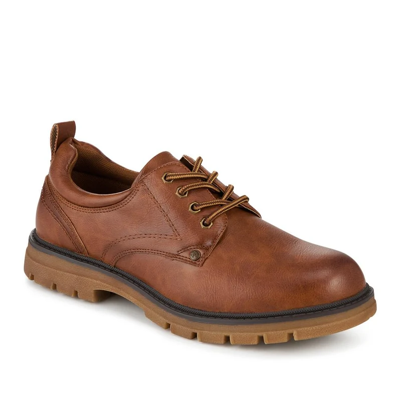 Casual Chunky Lace Up Shoes - WOIL42028 / 327 966 - Tan