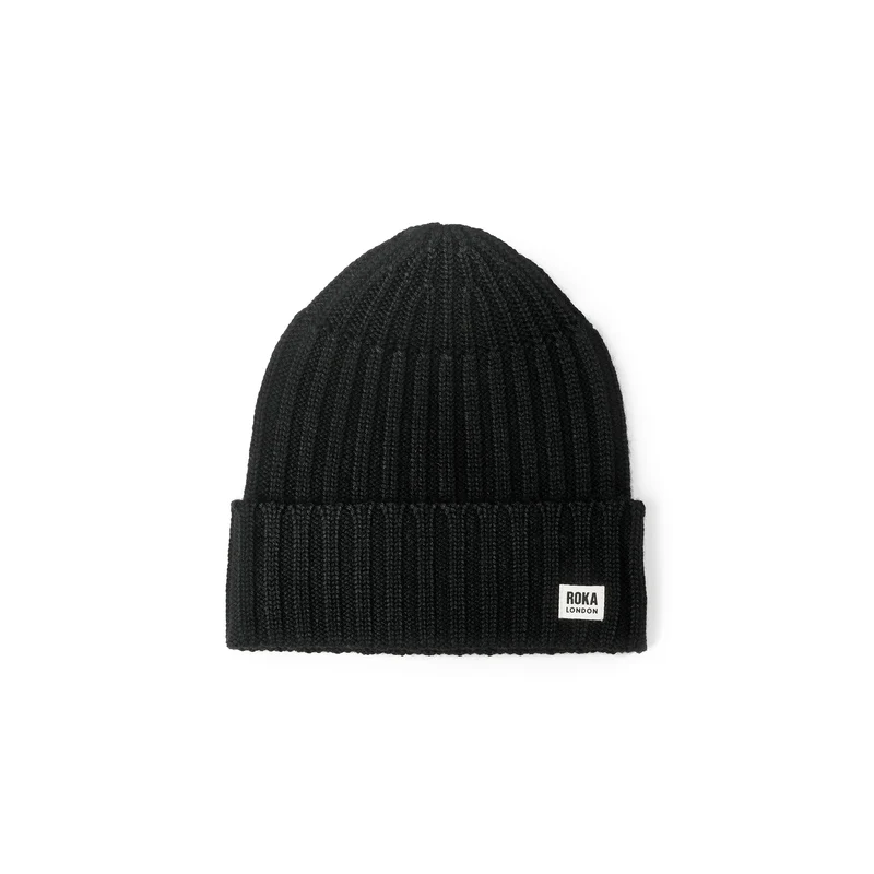 ROKA Regent Black Beanie