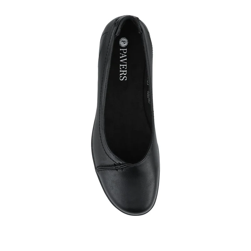 Cushioned Wedge Heel Courts - WBINS42086 / 328 142 - Black