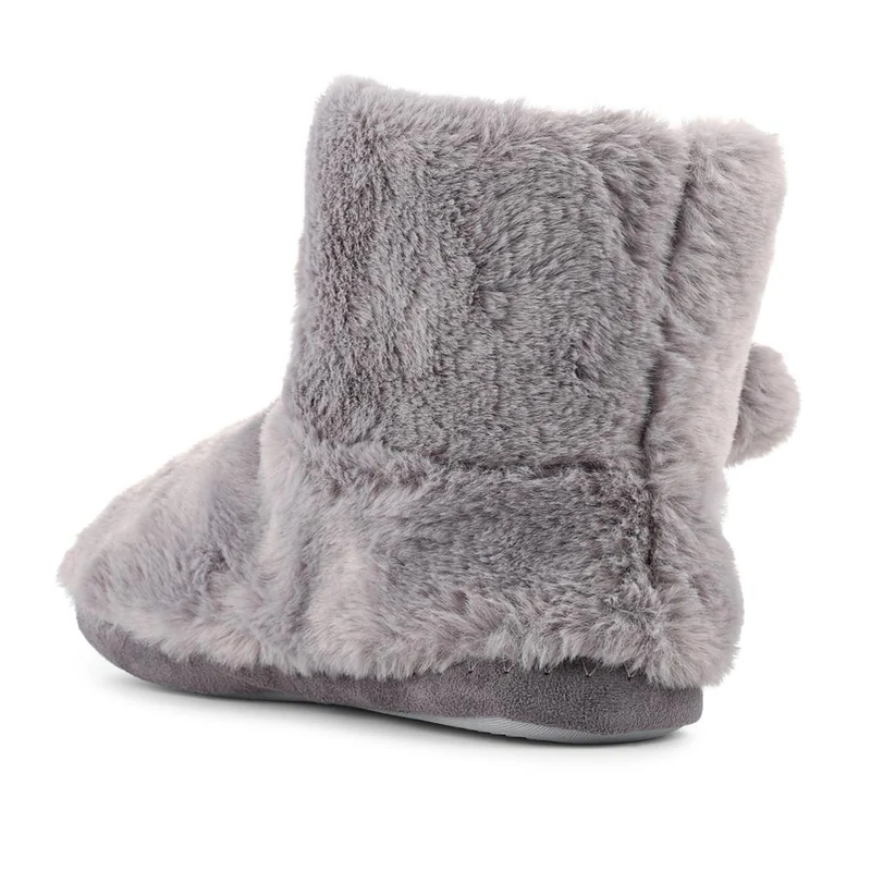 Fluffy Slippers Boots - GALOP42006 / 328 066 - Grey