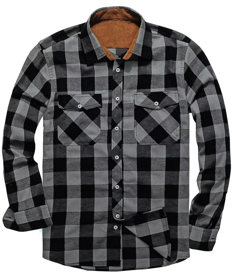 Flanellhemd Herren