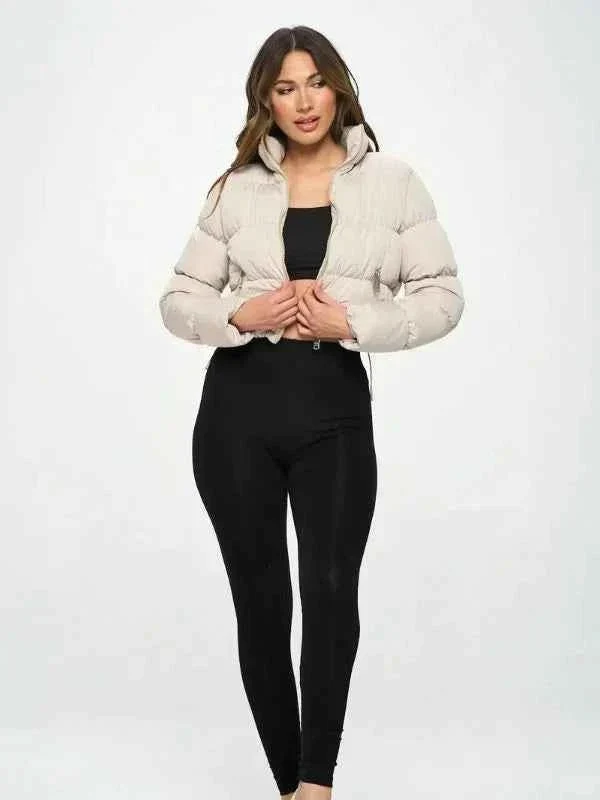 Kurze Winterjacke