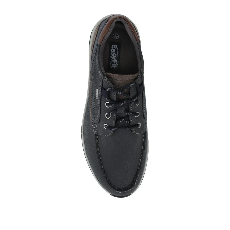 EasyFit Extra Wide Water Resistant Lace Up Shoes - MARTIN / 328 223 - Navy