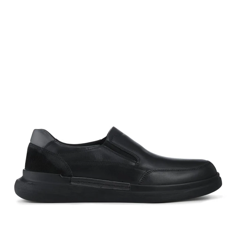 Elasticated Lightweight Slip In Shoes - TEJ42002 / 328 343 - Black