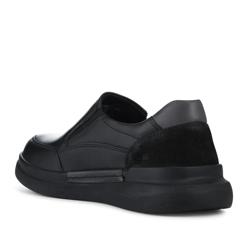 Elasticated Lightweight Slip In Shoes - TEJ42002 / 328 343 - Black