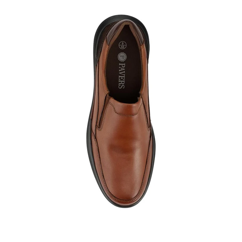 Elasticated Lightweight Slip In Shoes - TEJ42002 / 328 343 - Tan