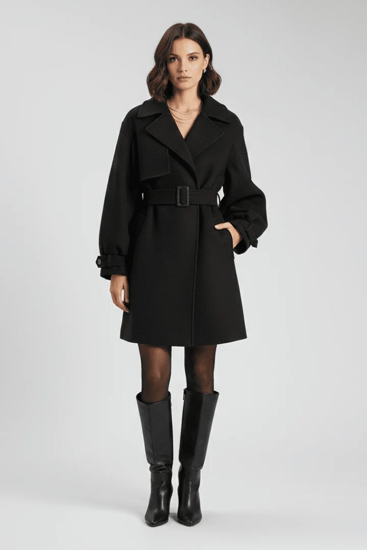 Trenchcoat Damen mit Taillengürtel