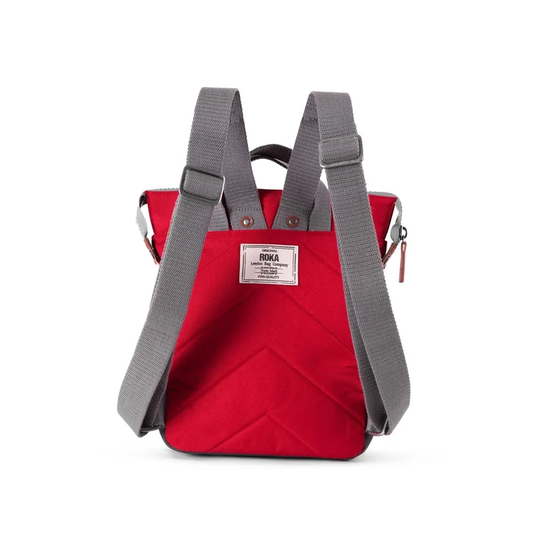 ROKA Bantry B Mars Red Kleine Tasche aus recyceltem Canvas
