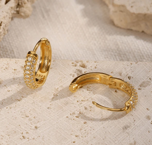 Kleine Creolen Gold