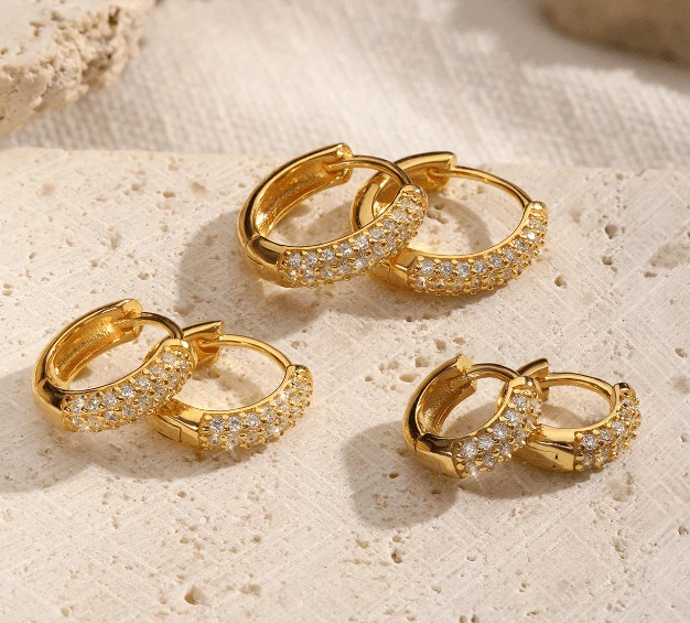 Kleine Creolen Gold