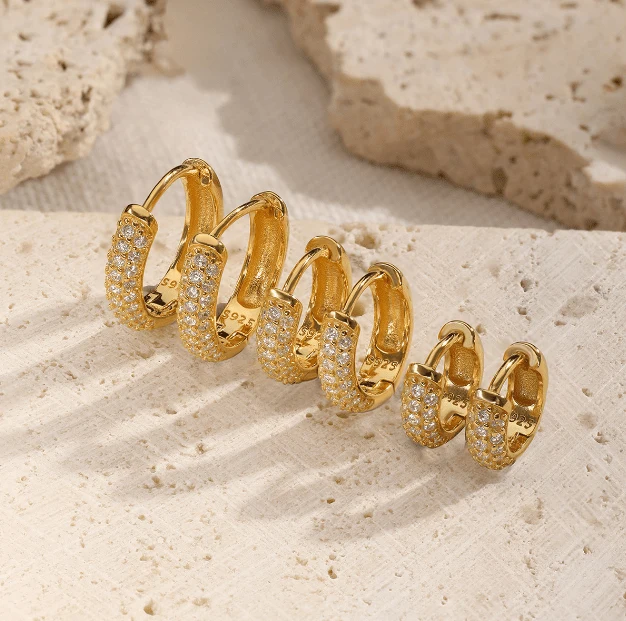Kleine Creolen Gold