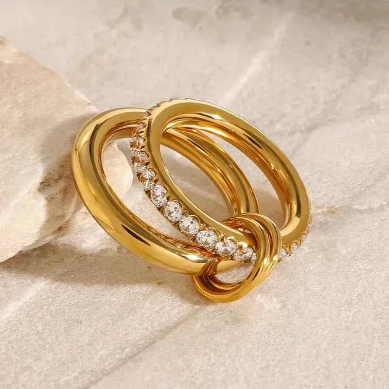 Doppelring Gold