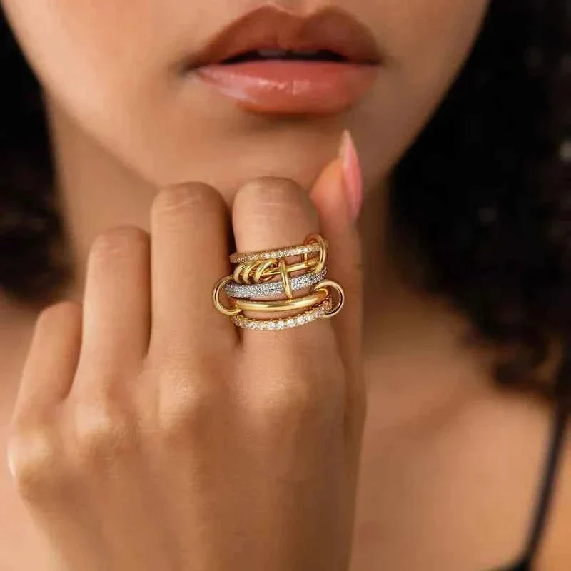 Stapelring Gold